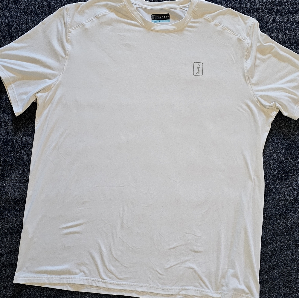 PGA Tour Men's Performance Golf TShirt